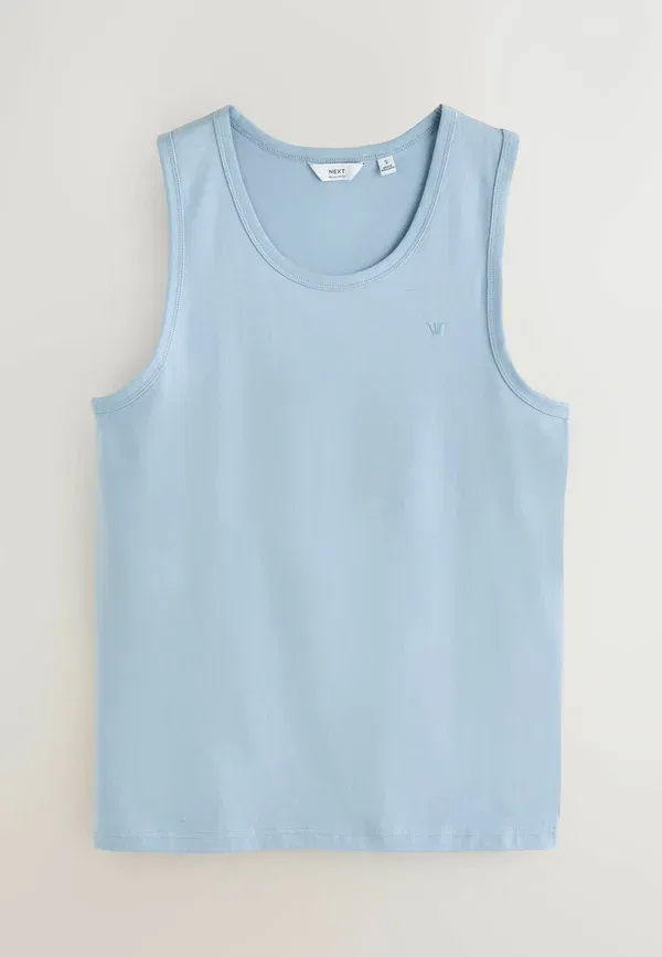 Майки 4 шт. Trident Vest Next white, green, navy blue, белый/темно-синий/зеленый — фото 3