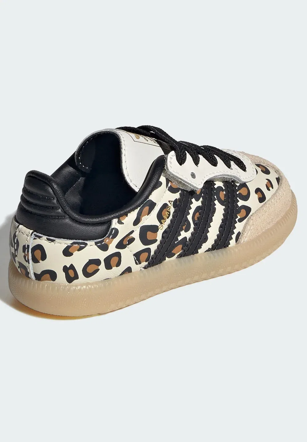 Samba og унисекс - детская обувь Adidas Originals, Cream White Sand Strata Gum — фото 4