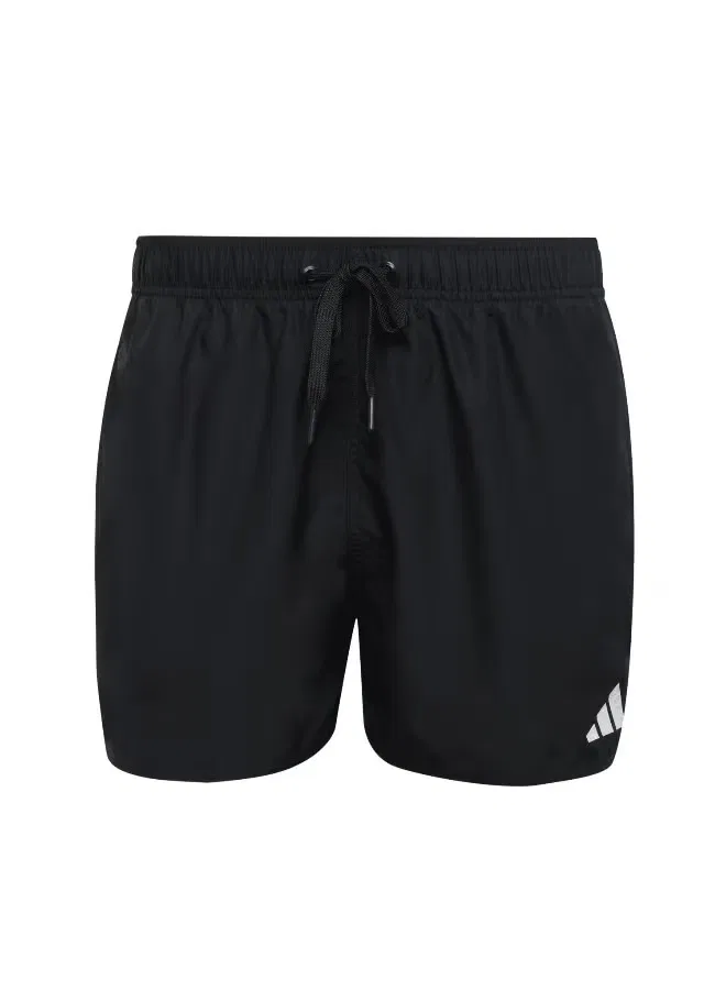 Шорты для плавания с 3 полосками 3-Stripes Adidas, черный — фото 2
