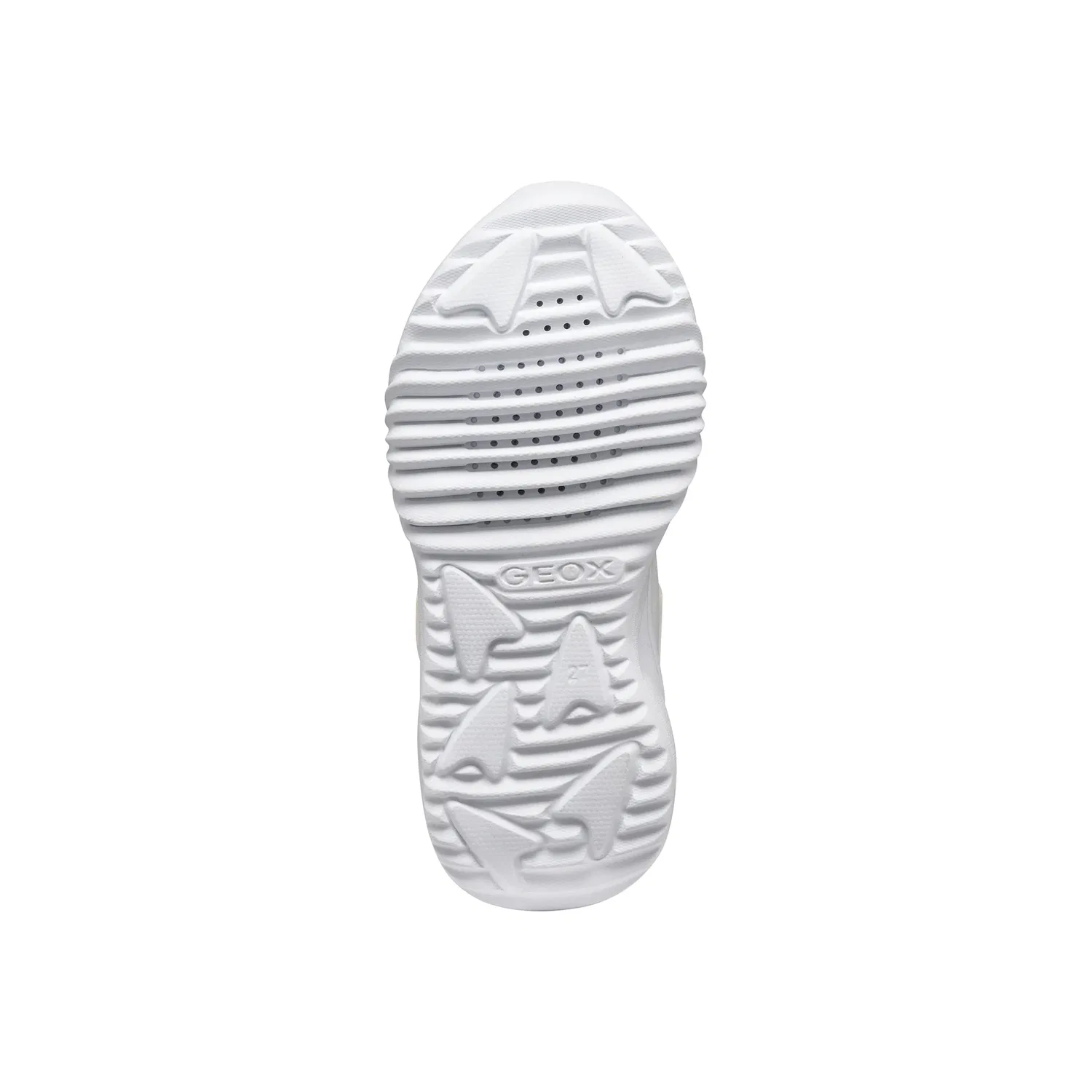 Детские кроссовки с мигающей подошвой Stitch Geox, White/Multi — фото 3