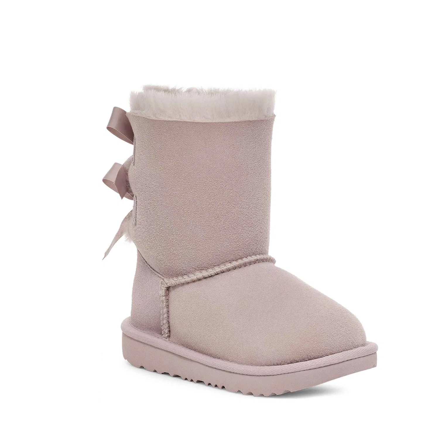 Детские ботинки для малышей с защитой от скольжения и износа Bailey Bow II, UGG, Beige — фото 4