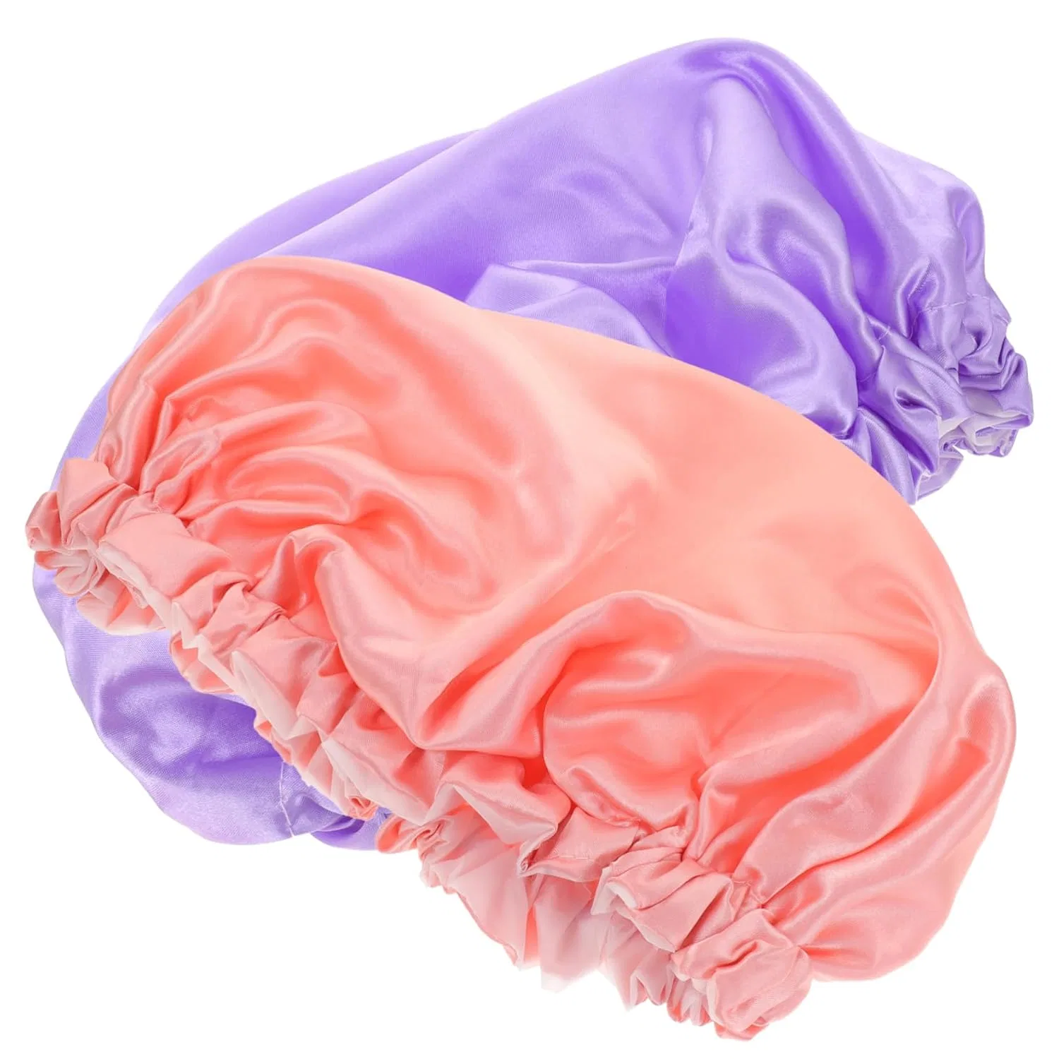 Шапочка для душа, 6 шт, FRCOLOR, Фиолетовый Розовый — фото 2