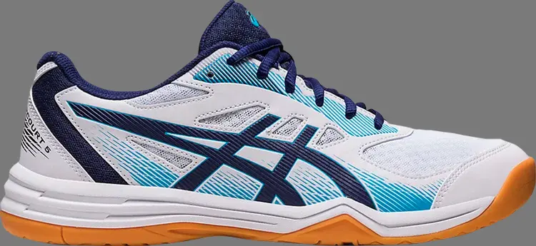 

Кроссовки upcourt 5 'white indigo blue' Asics, белый, Белый;серый, Кроссовки upcourt 5 'white indigo blue' Asics, белый