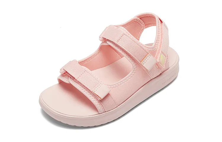 Детские сандалии с регулируемыми ремешками New Balance 750, Wide, Pink — фото 4