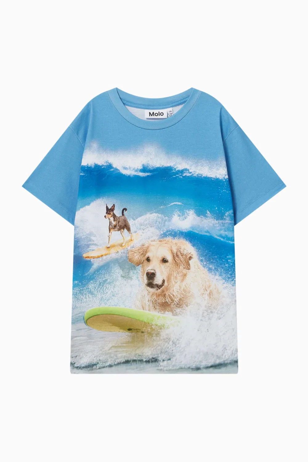 Футболка с принтом Surf Dog Molo, синий