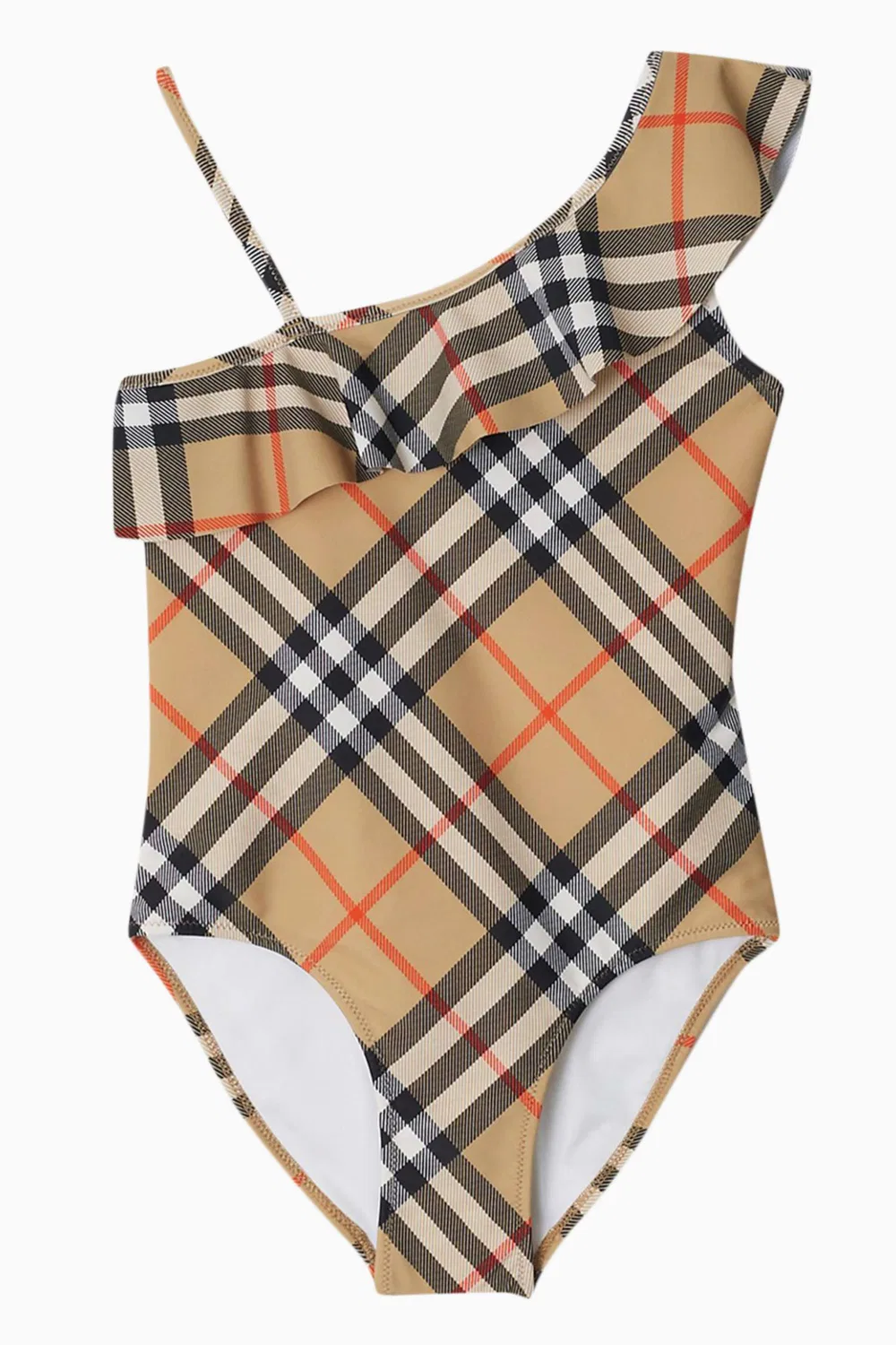Купальник слитный с принтом Fern Burberry