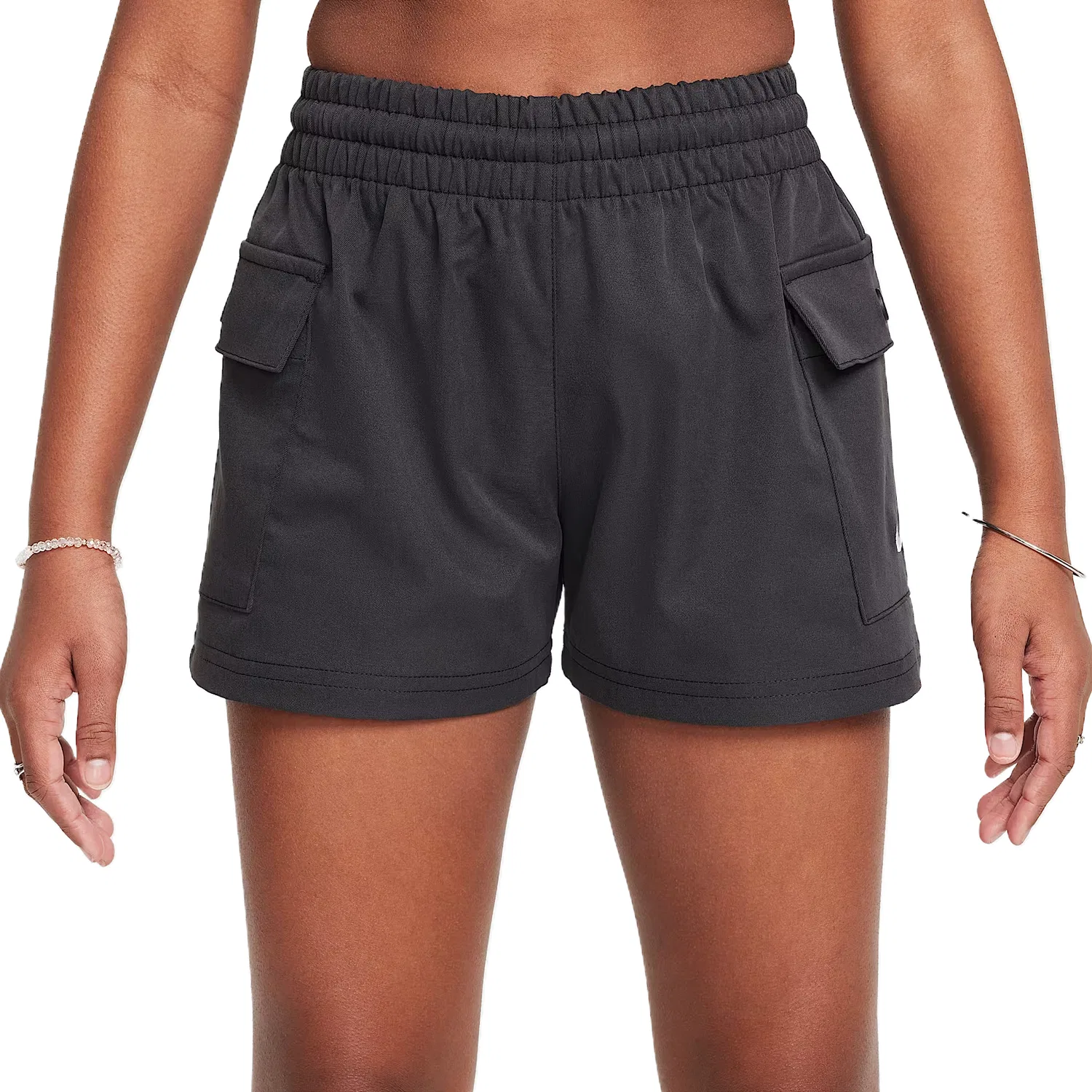 Детские шорты хлопковые Nike, Black/White