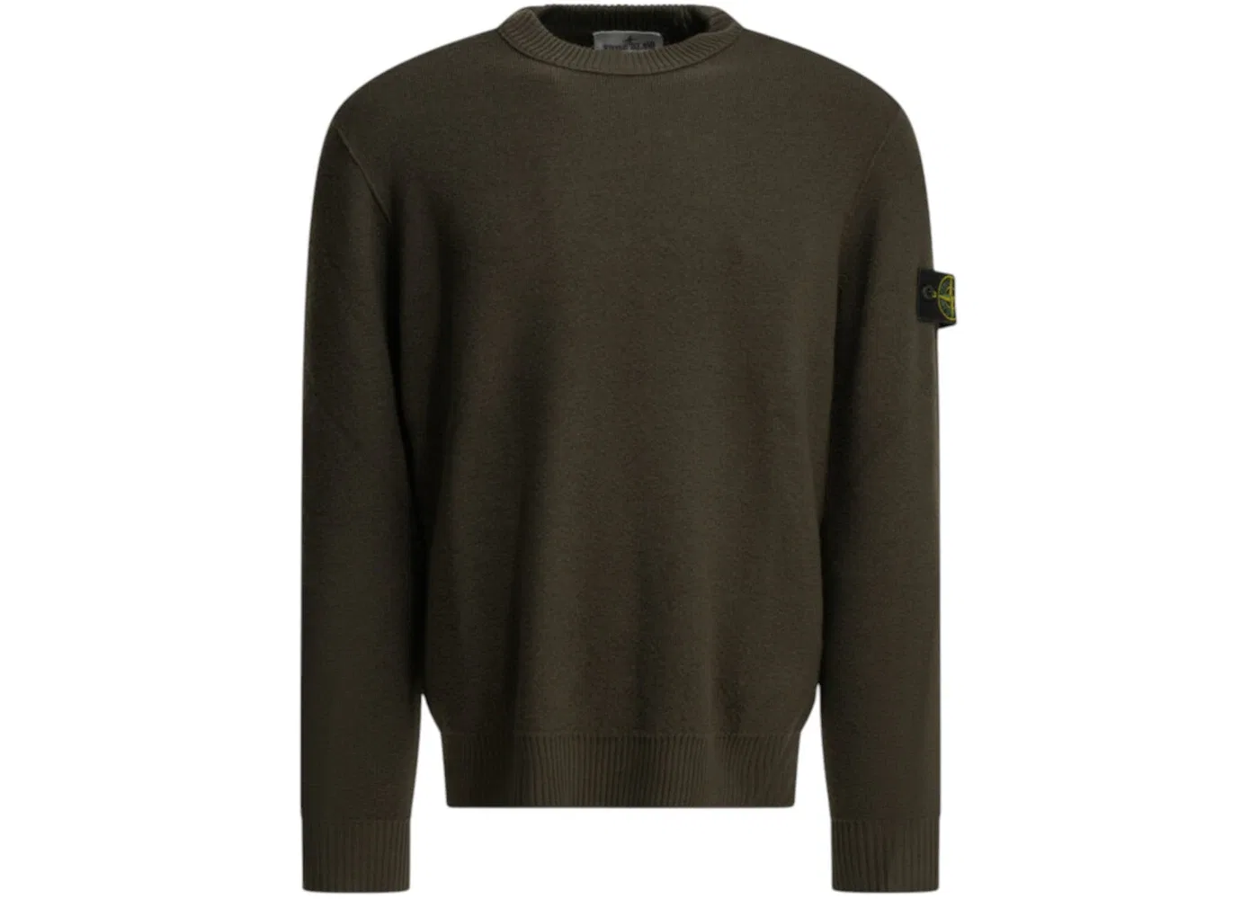 Мужской свитер с логотипом Crewneck Logo Stone Island, серый