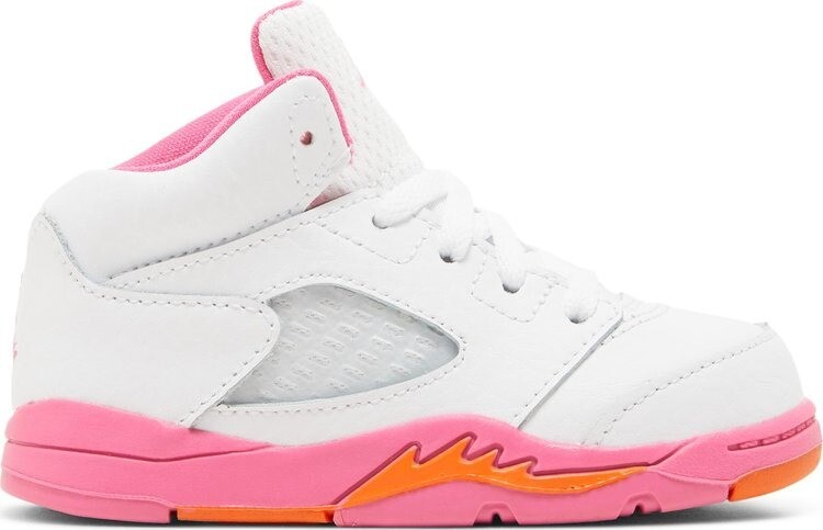

Кроссовки Air Jordan 5 Retro TD Pinksicle, белый/розовый