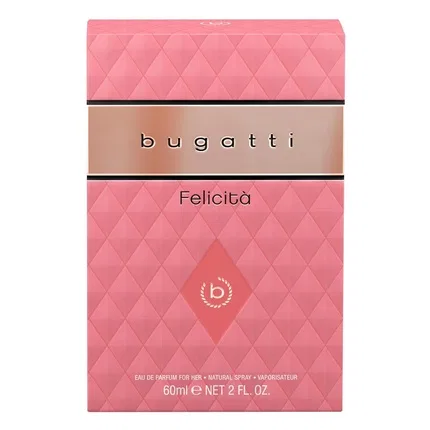Парфюмерная вода цветочная Bugatti Felicita Rosa Eau De Parfum, 60 мл