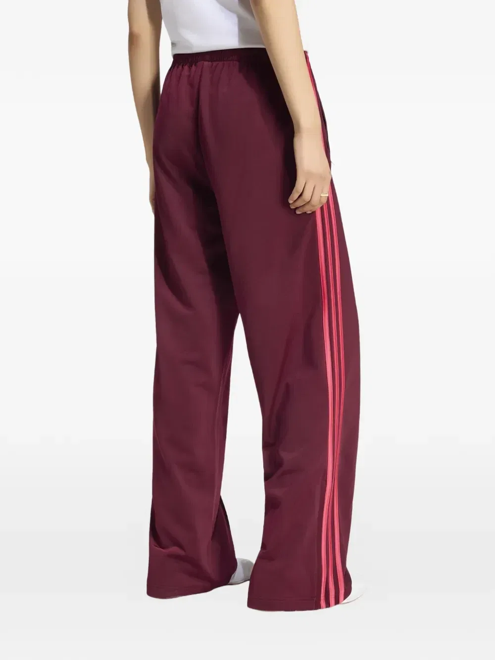 Спортивные брюки Firebird с вышитым логотипом и боковыми полосками Adidas, фиолетовый — фото 2