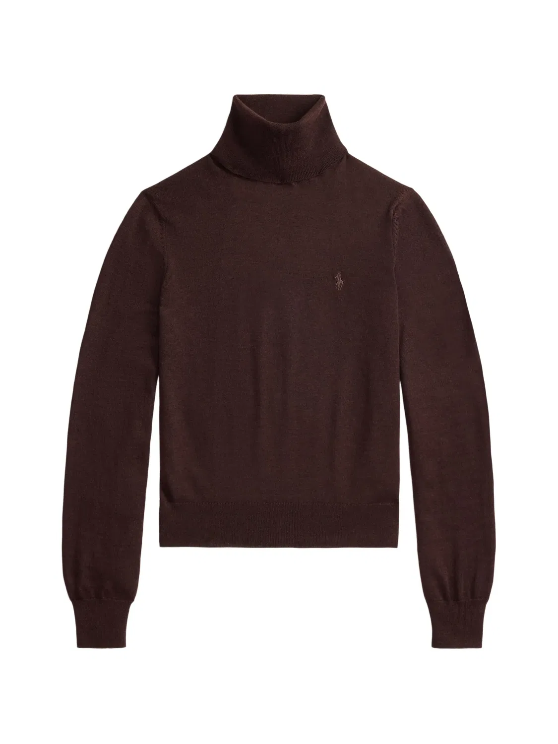 Polo Ralph Lauren Свитер с воротником-гольф коричневый