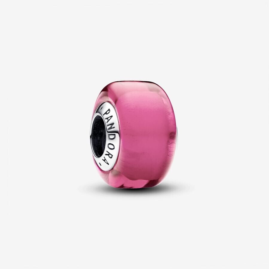 

Шарм Pandora Mini Murano Glass, серебро/розовый
