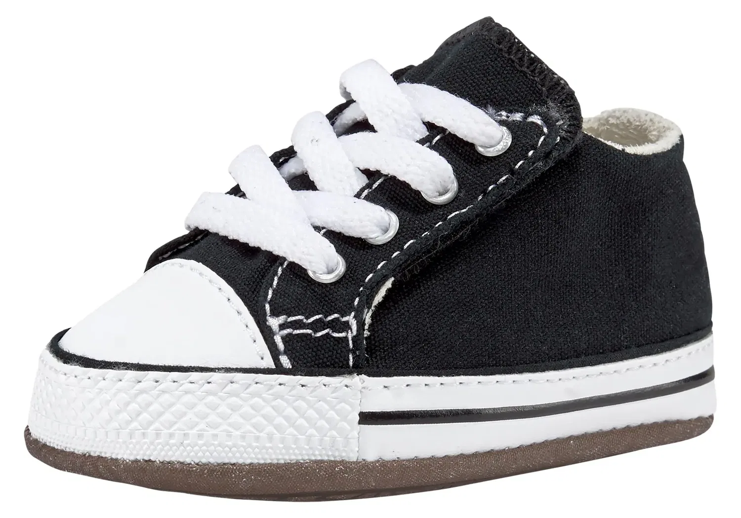 Кроссовки Converse "Детские Chuck Taylor All Star Cribster Canvas Color-Mid", для малышей на застежке-липучке, слоновая кость