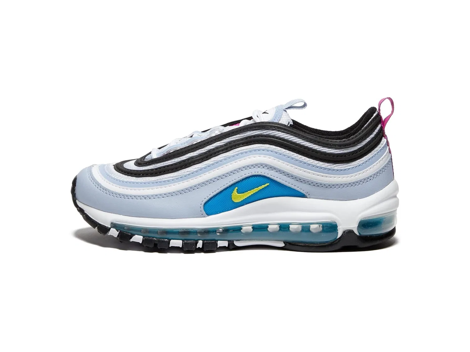 Детские кроссовки для мальчиков Nike Air Max 97 (GS), Blue Whisper Yellow Optical White