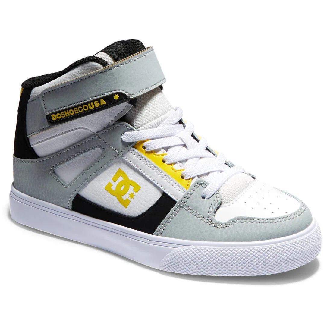 Детские кроссовки DC Shoes Pure High-Top EV, Weiß — фото 4
