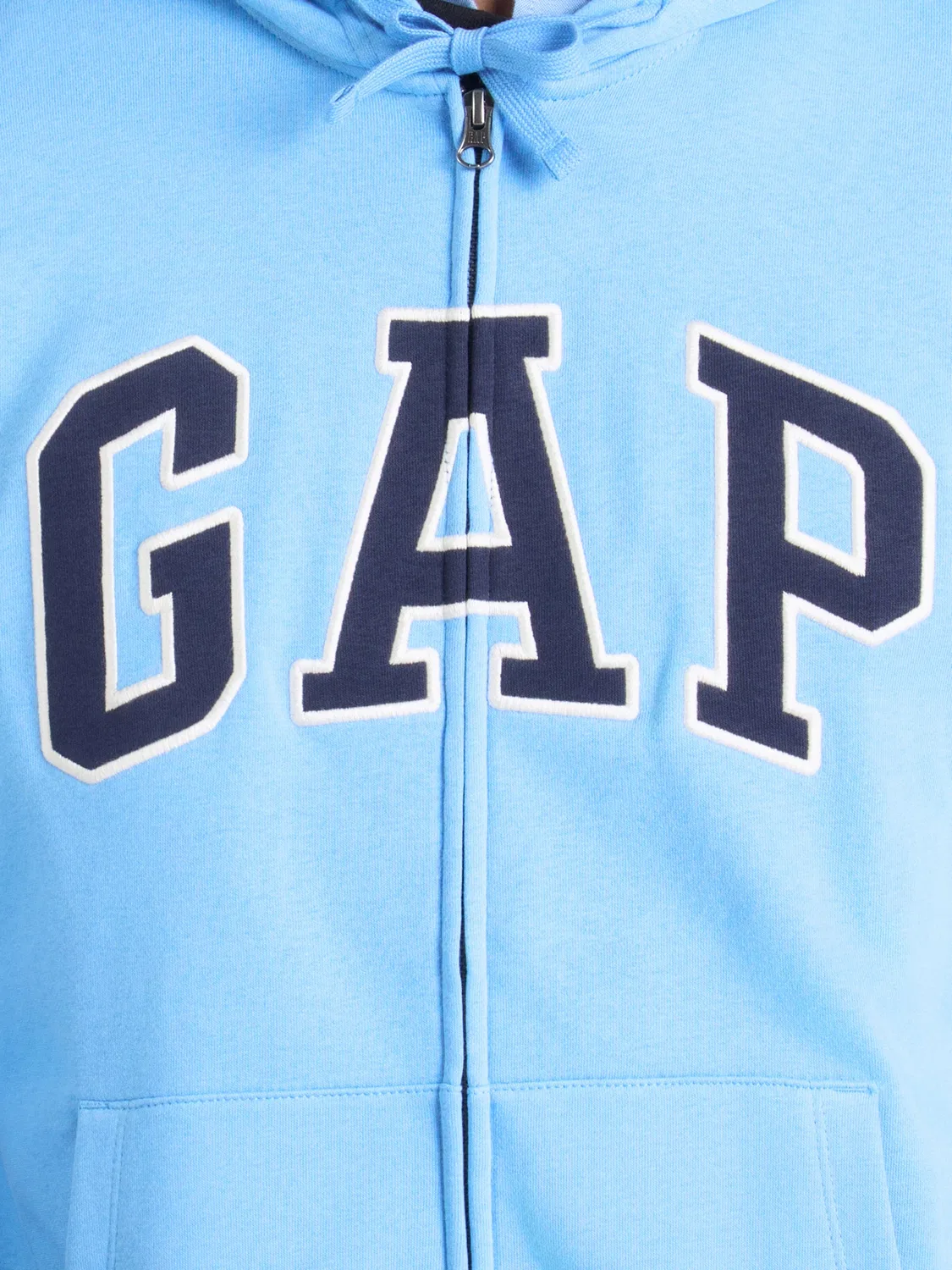 Толстовка на молнии Gap HERITAGE в темно-синем и лазурном цветах — фото 2