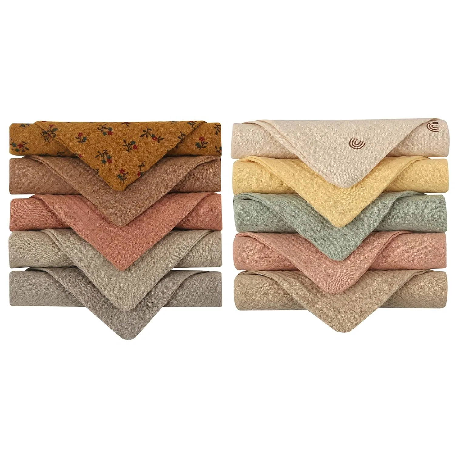 Марлевые салфетки SueaLe, 10 шт, 23x23 см