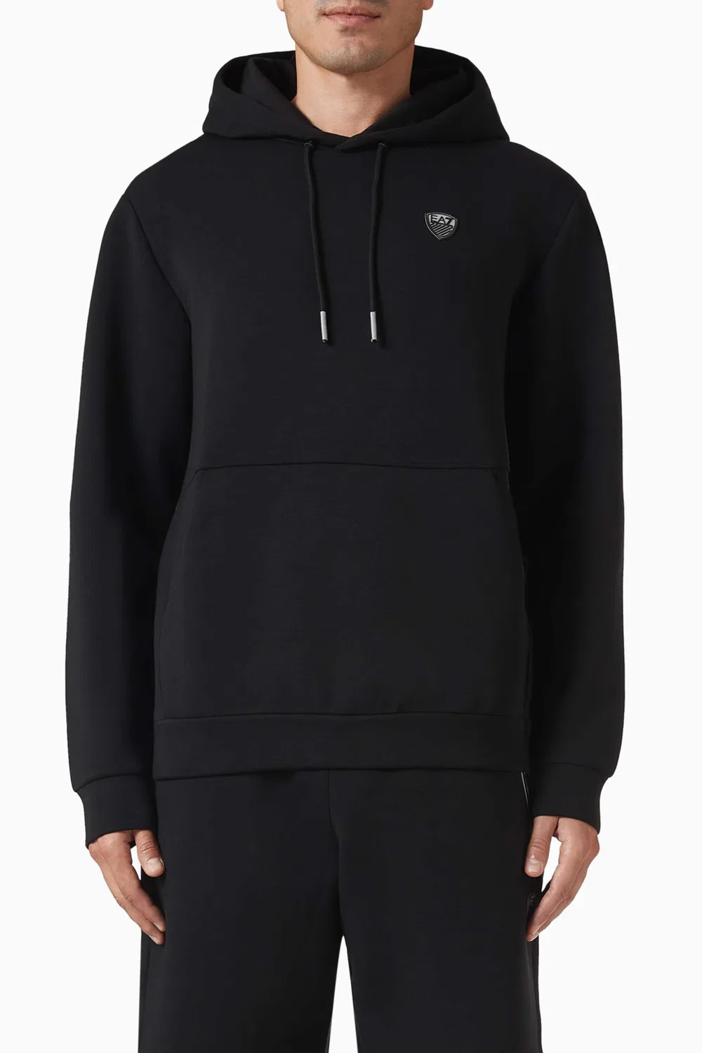 Худи с логотипом Logo Drawstring Emporio Armani