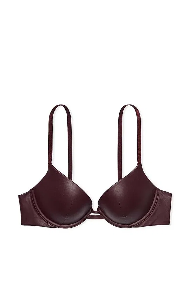 Женский бюстгальтер с пуш-апом Push Up Victoria'S Secret, Burgundy — фото 4