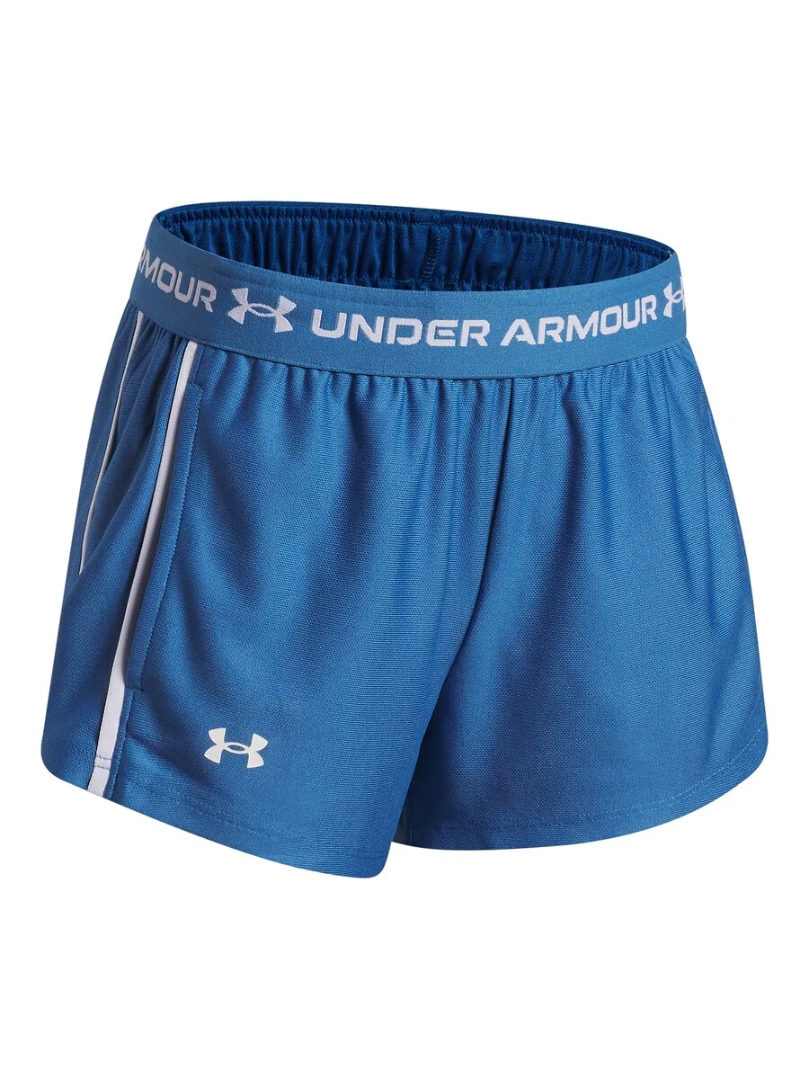 Спортивные брюки UNDER ARMOUR Regular Workout Pants 'Play Up' синего цвета — фото 4