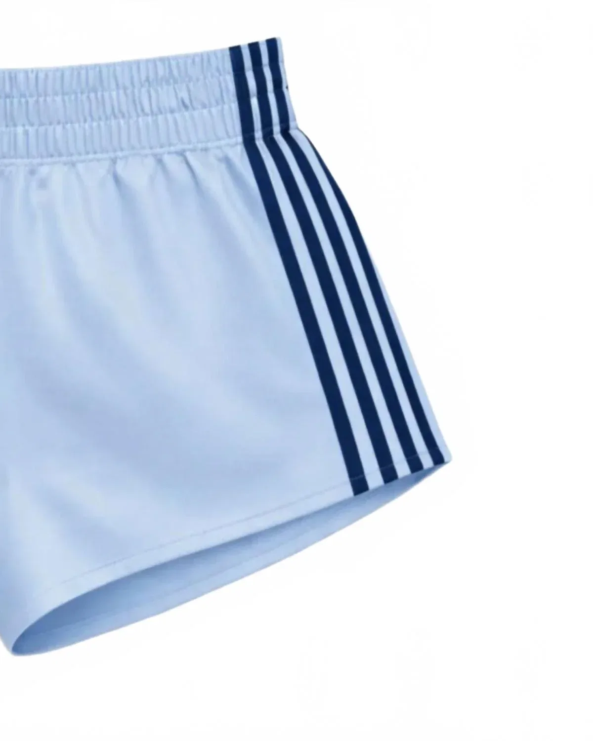 Детские шорты для девочек с полосатым принтом Jordan KatieJnyc, Serene Blue/Denim Blue — фото 2