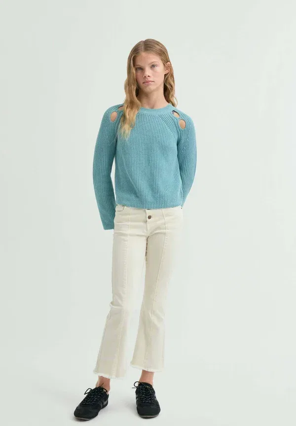 Джемпер хлопковый Niza tricot girls Scalpers, Water