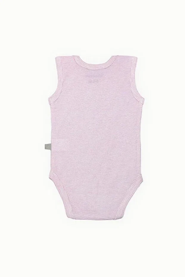 Детское боди-сорочка с принтом Boumini, Pink — фото 3