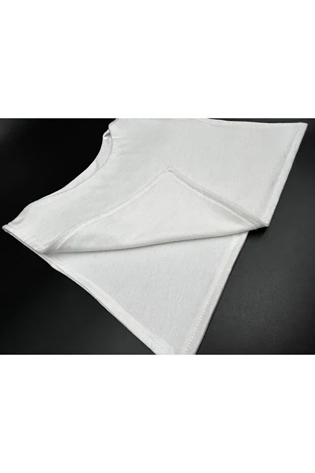 Детская майка для мальчиков хлопковая Unisex By Piera, White 2 Pack — фото 4