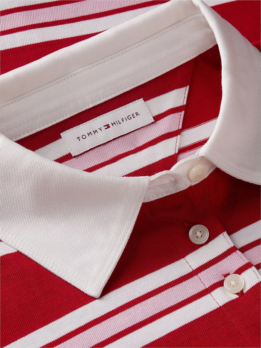Топ TOMMY HILFIGER красного цвета — фото 3