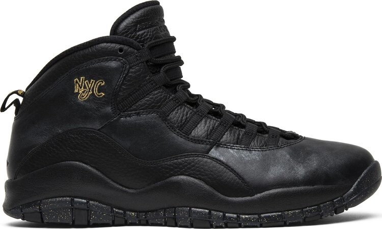 

Кроссовки Air Jordan 10 Retro NYC, черный