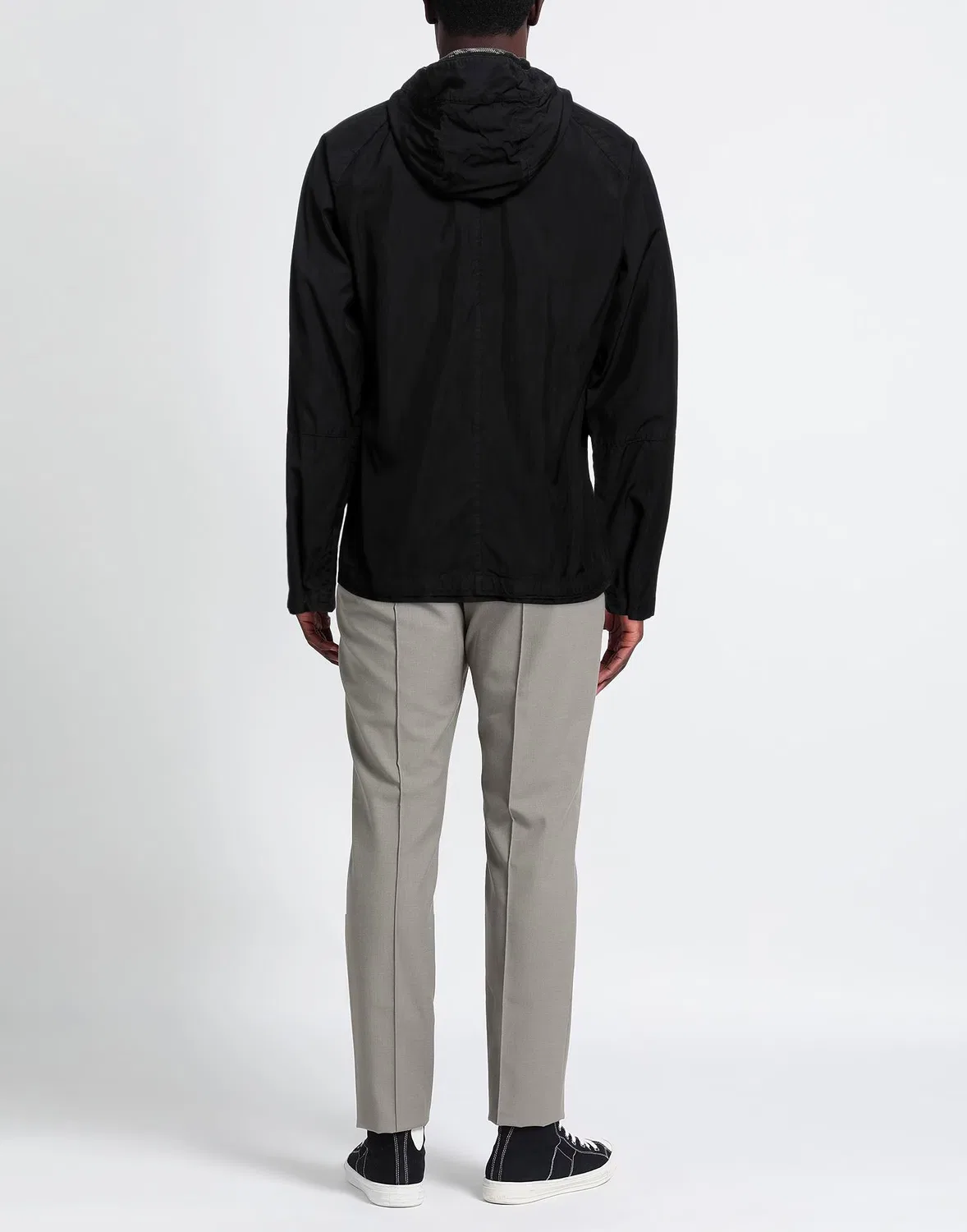 Куртка ветровка Stone Island черная — фото 3