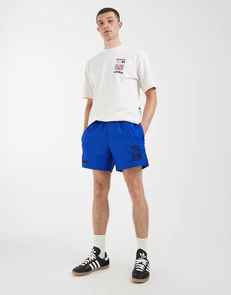 Шорты Adidas Originals размера US 94, темно-синие — фото 2