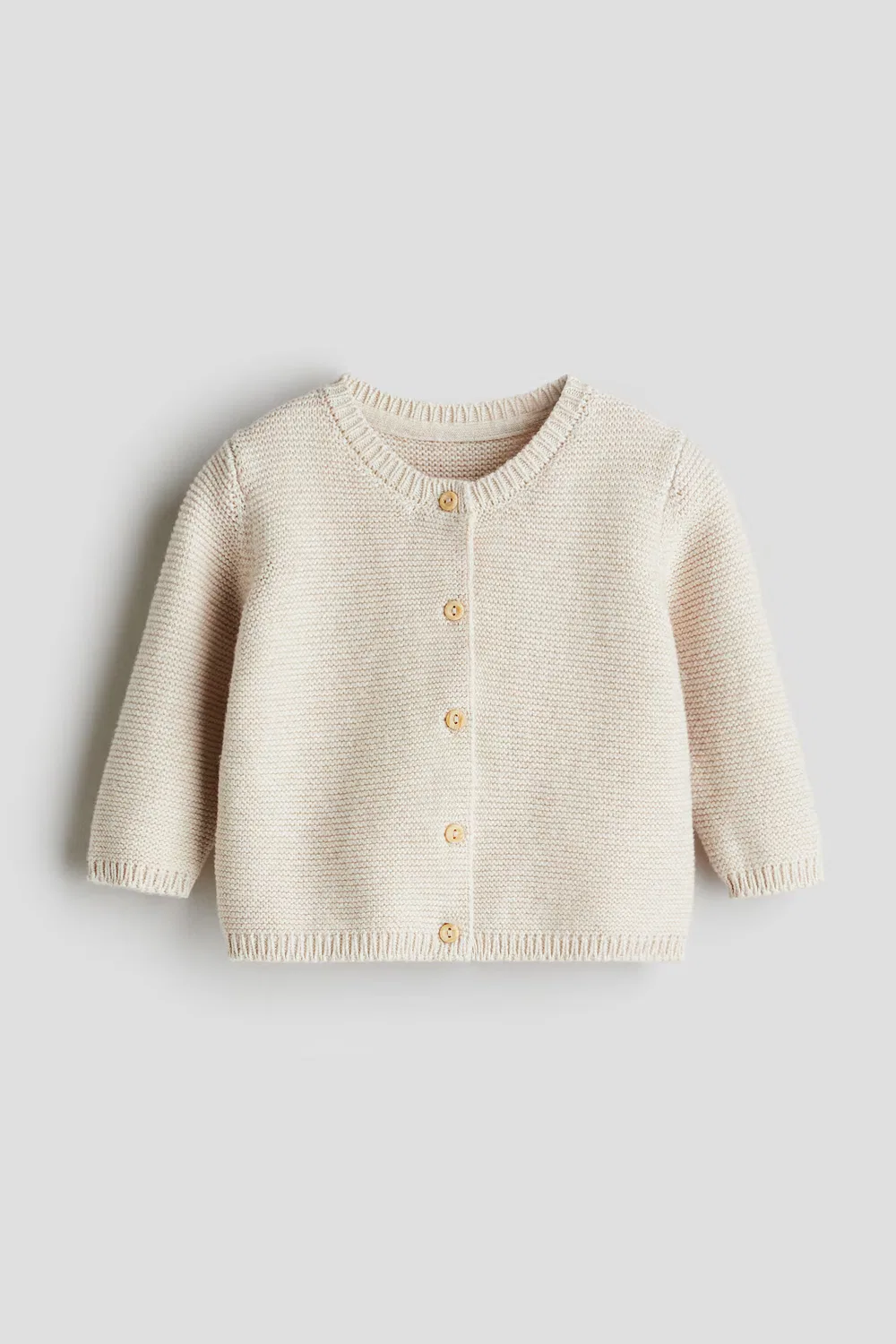 Вязаный кардиган H&M, Hellbeige