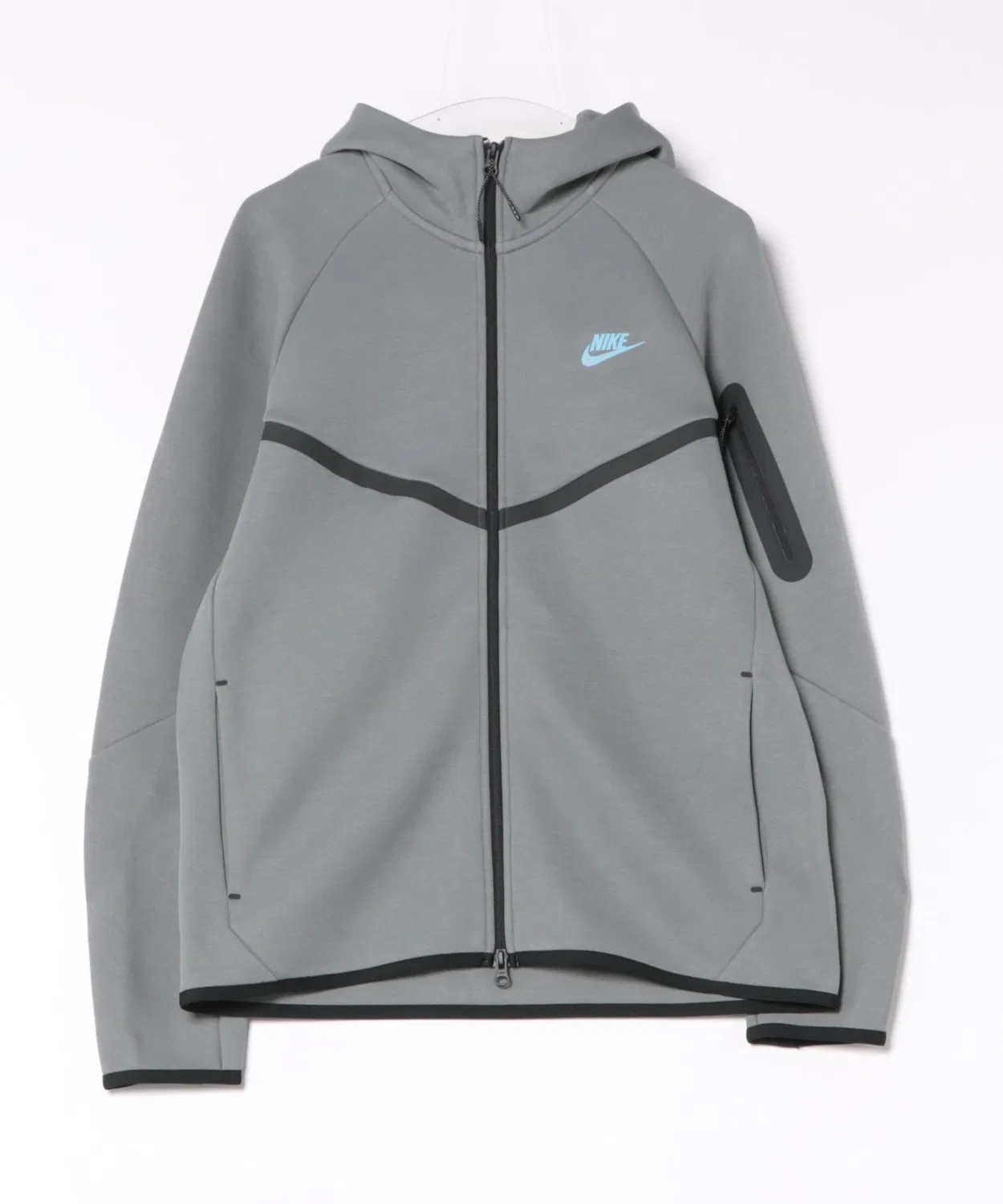 Мужская худи-джекет с длинным рукавомTech Fleece NIKE, Grey