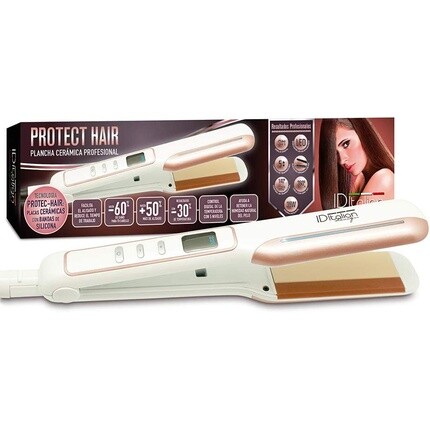 

Утюжок для волос POSTQUAM Protect Hair IDEPROTECTH Белый Italian Desing