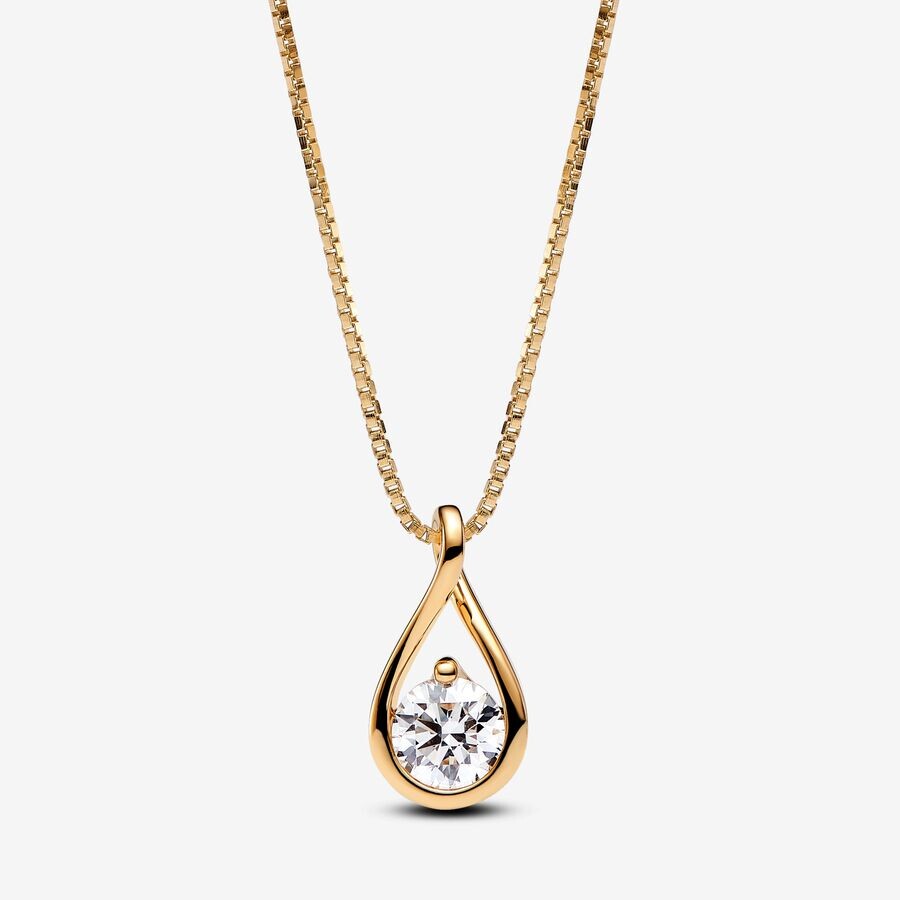 

Колье Pandora Infinite Lab-grown Diamonds 1.00 carat, золото