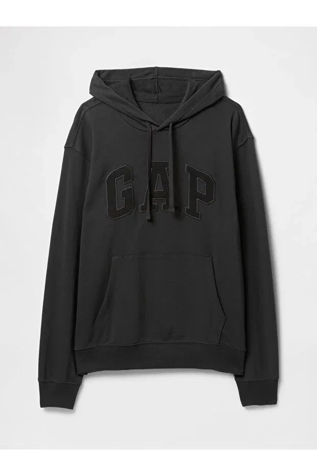 Мужские свитшот с принтом Gap, Black-005 — фото 2