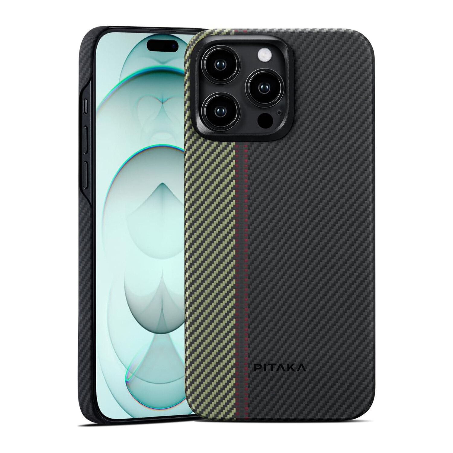 

Чехол Pitaka MagEz Case 4 для iPhone 15 Pro Max, Overture, Серый, Чехол Pitaka MagEz Case 4 для iPhone 15 Pro Max, Overture