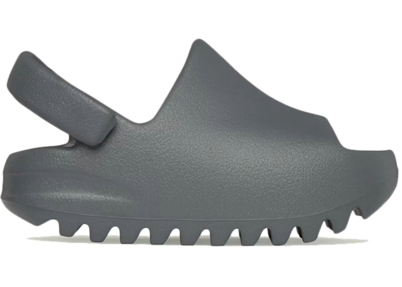 Детские шлепанцы с закрытым носком Yeezy Slide Adidas, Slate Grey