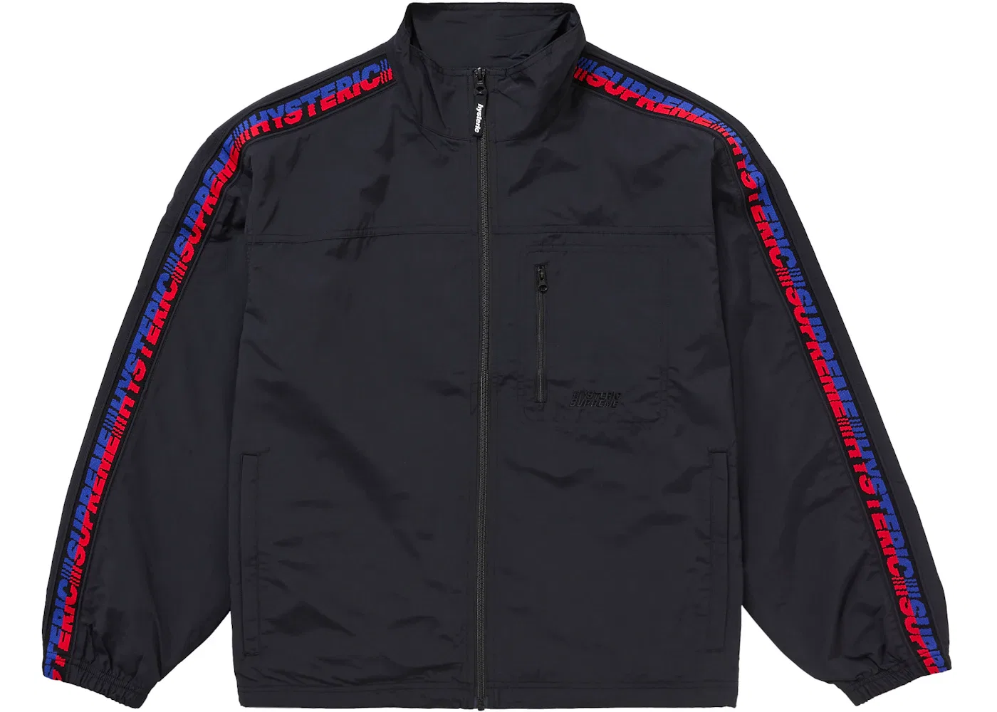 Мужская куртка с принтом Supreme Hysteric Glamour Track Jacket, Black
