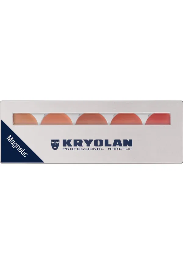 Набор румян для губ, 5 цветов - набор для губ 12 г Kryolan, цвет nude — фото 2