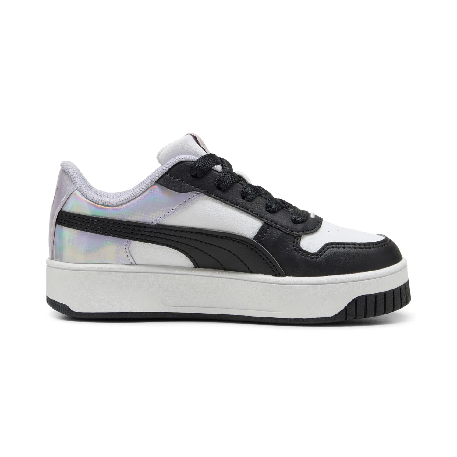 Детские кроссовки с SOFTFOAM+ демифологией Carina Street PUMA, White/Black/Lilac Crush — фото 3