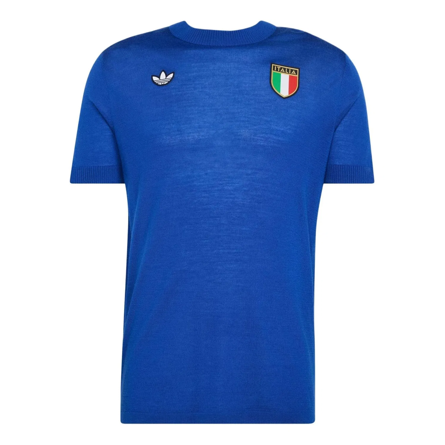 Мужская футболка Adidas Italy 70s Jersey, цвет Royal Blue