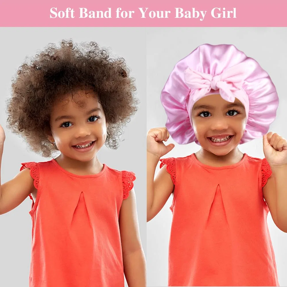 Шапочка для душа Satin Bonnet Heniho, 2 шт, Baby Pink — фото 4