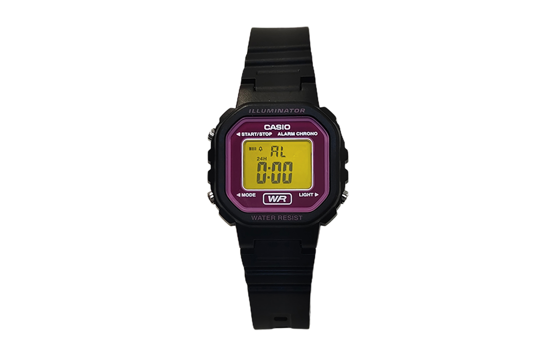 

CASIO Часы Retrofit Series Quartz Movement Resin Strap Watch Men's Watch Purple Watch Dial