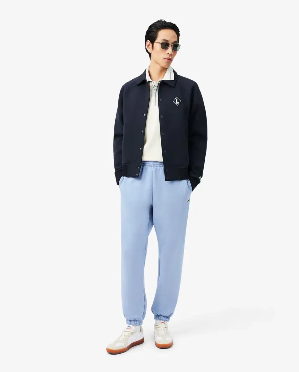 Мужские джоггеры из органического хлопка Lacoste, Azul Claro — фото 4