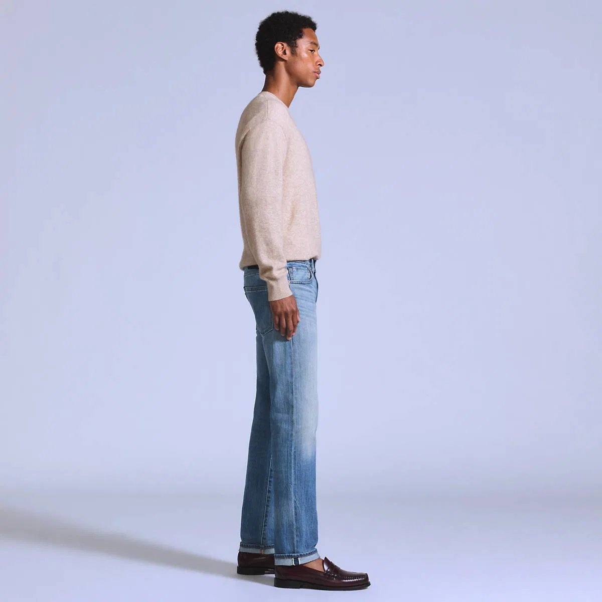 Мужские джинсы 511 slim selvedge Levi's, Renar - Light Wash — фото 4