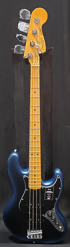 

Fender American Professional II Jazz Bass с кленовым грифом 2022 Dark Night (B STOCK) American Professional II Jazz Bass with Maple Fretboard
