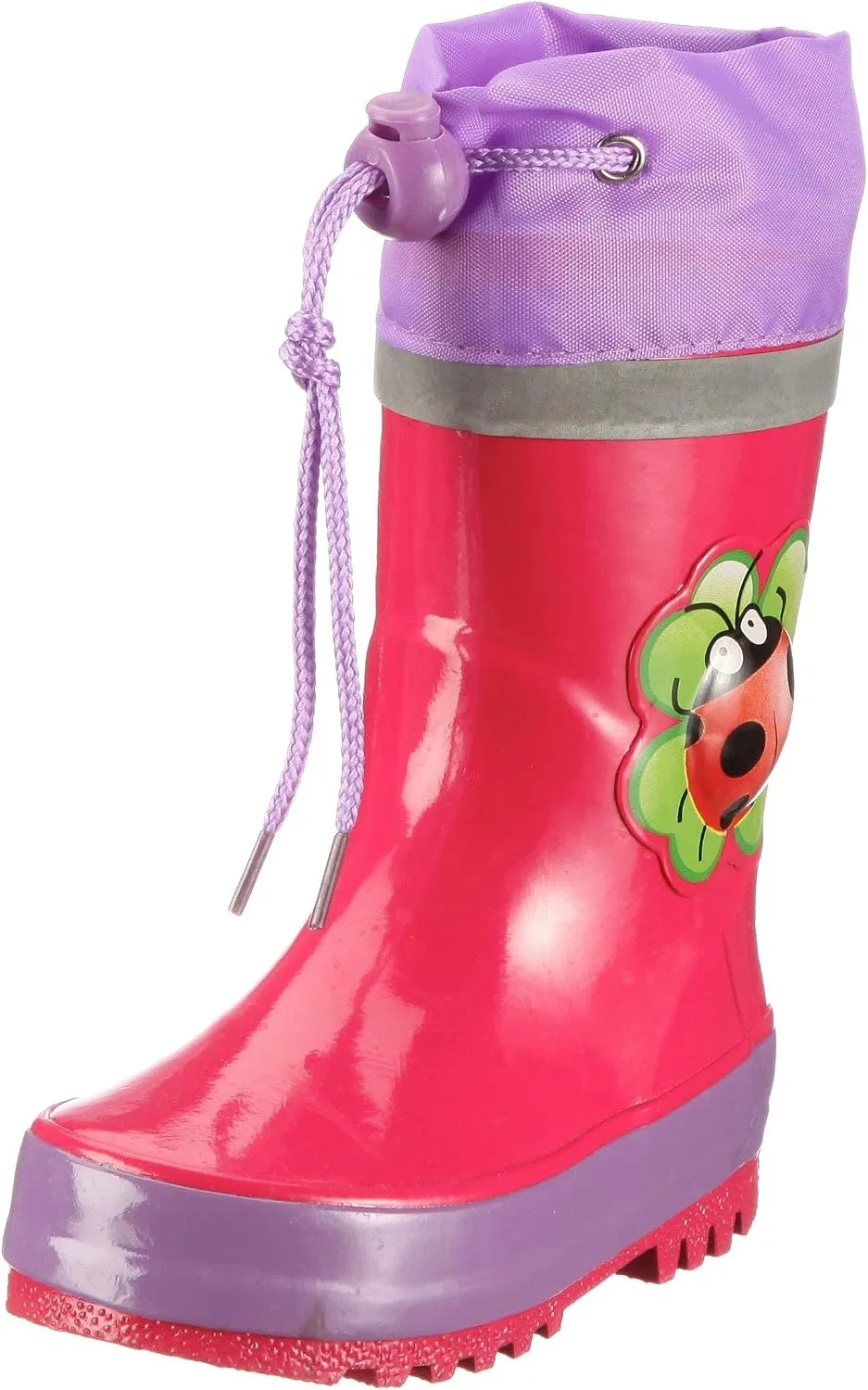 Детские сапоги-веллингтоны с принтом божьей коровки Ladybug Playshoes, Ladybird